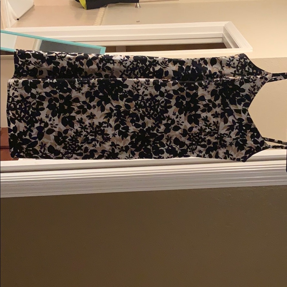 Spaghetti strap floral dress